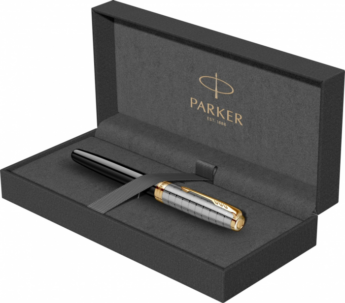 Stilou Sonnet Royal Metal & Black GT, Parker [2]