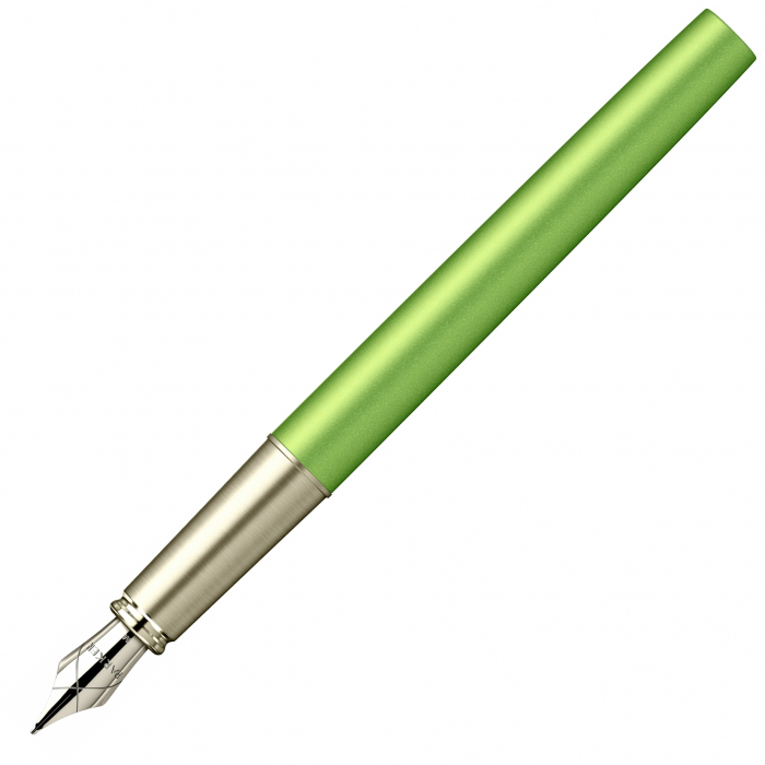 Set Stilou Parker Vector XL Royal Green Champagne CT + Notes B6 Lime Royal [4]