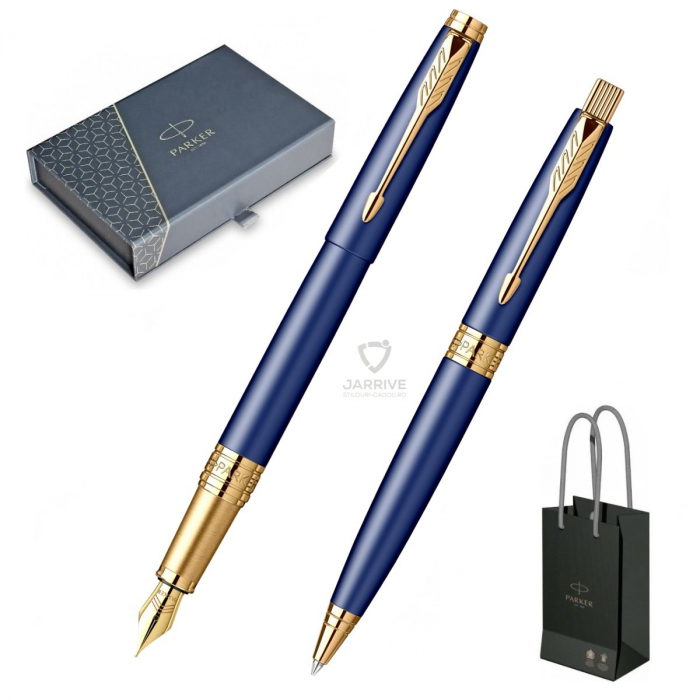 Set Stilou + Pix Aster Matt Navy GT, Parker [1]
