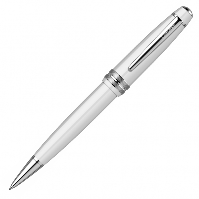 Set Stilou + Pix Bailey Light White CT, Cross + Etui Piele [3]