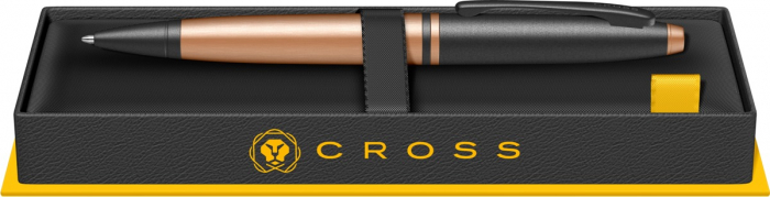 Pix Cross Calais Brushed Rose Gold and Black BT [4]