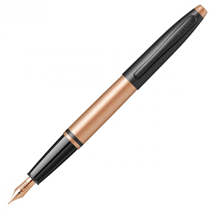 Set Stilou + Pix Cross Calais Brushed Rose Gold and Black BT [6]