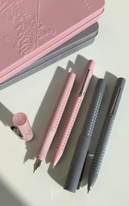 Set Stilou + Pix Grip 2010 Rose, Faber-Castell [7]