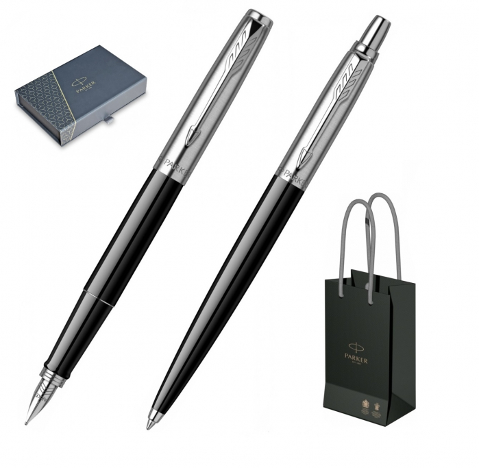 Set Stilou + Pix Parker Jotter Royal Bond Street Black CT [4]