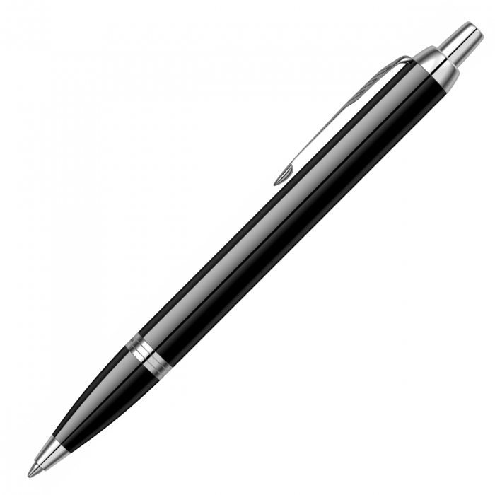 Set 2 Stilou + Pix IM Royal Black Lacquer CT, Parker [3]