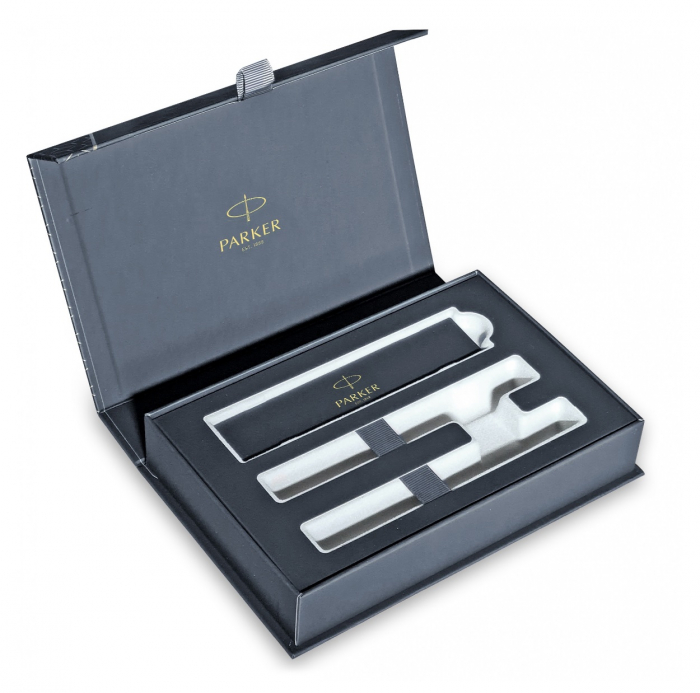 Set Stilou + Pix IM Royal Brushed Metal CT, Parker [5]