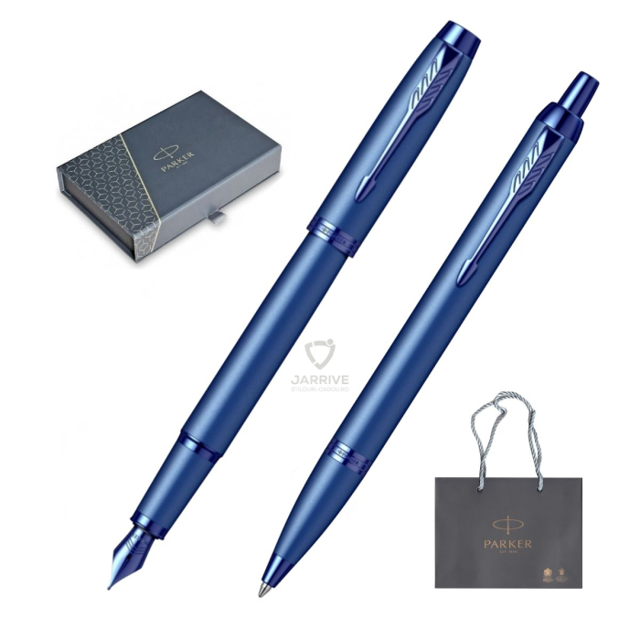 Set Stilou + Pix Parker IM Royal Monochrome Blue BLT [1]