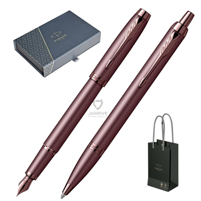 Set Stilou + Pix Parker IM Royal Monochrome Burgundy  [1]