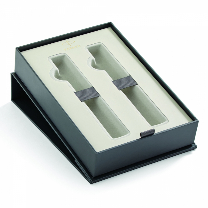Set Stilou + Pix IM Royal Achromatic Black BT, Parker [5]
