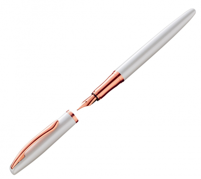 Set Stilou + Pix Pelikan Jazz Noble, Pearl White [2]