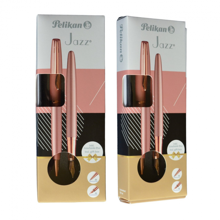 Set Stilou + Pix Pelikan Jazz Noble, Pink Rose [4]