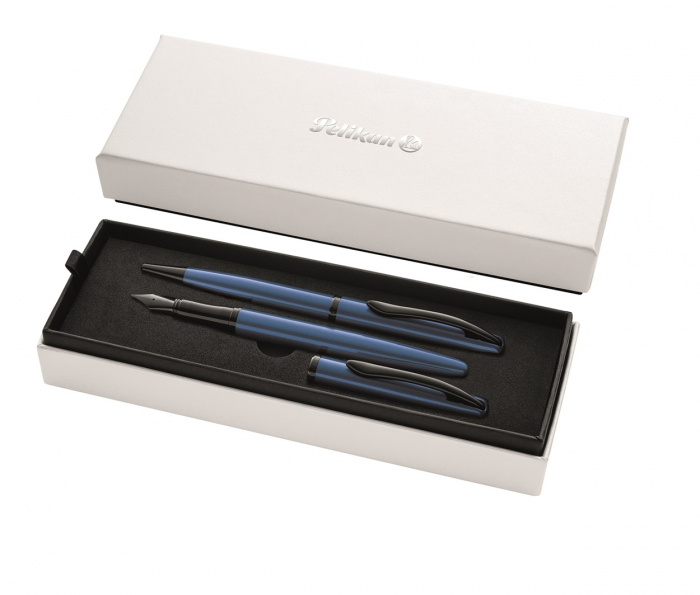Set Stilou + Pix Pelikan Jazz Noble, Aquamarine [1]