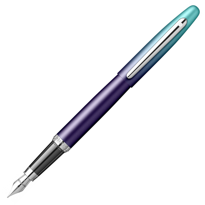 Set Stilou + Pix Sheaffer VFM Expressions Pearl Blue-Violet [5]