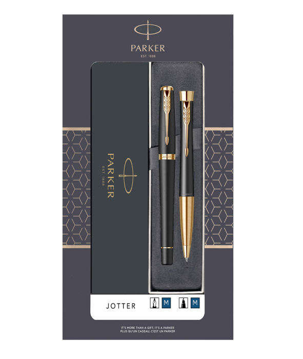 Set Stilou + Pix Parker Urban Royal Muted Black GT [2]