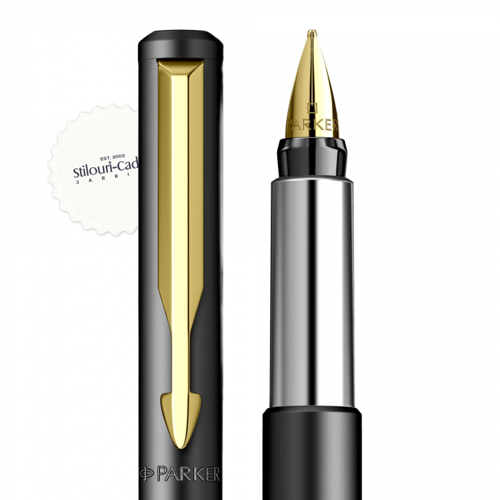 Set Stilou + Pix Vector Negru Mat GT, Parker [2]