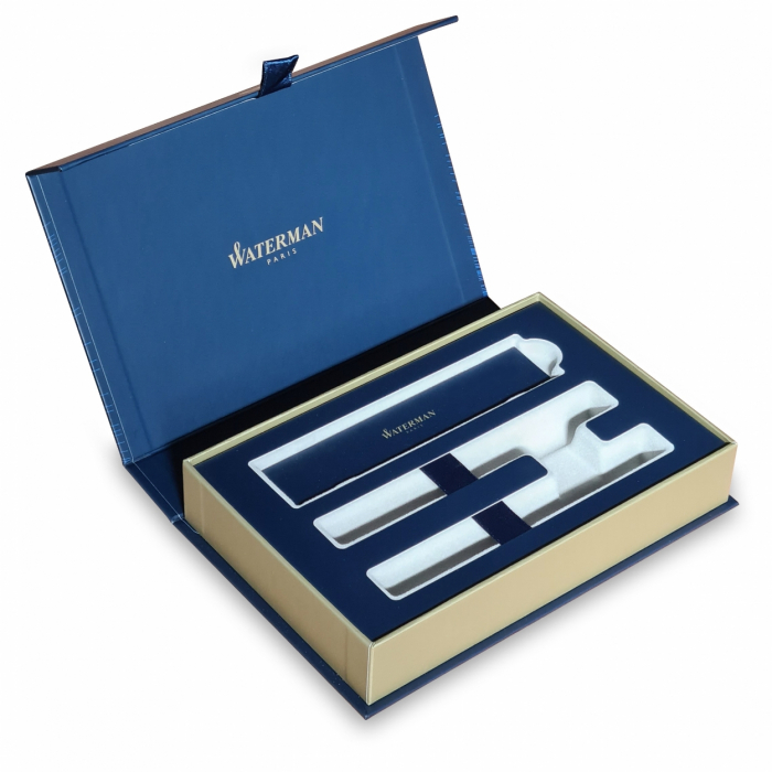 Set Stilou + Pix Waterman Allure Metallic Red CT [3]