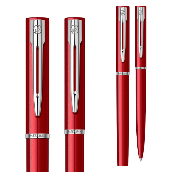 Set Stilou + Pix Waterman Allure Red  + Cutie cadou dubla + Martisor [2]