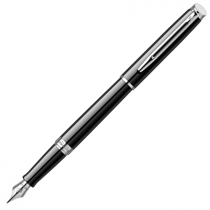 Set Stilou + Pix Waterman Hemisphere Essential Black CT in caseta cadou [2]