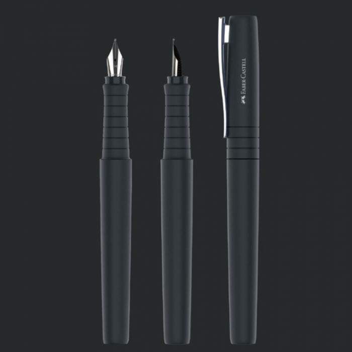 Set Stilou + Pix Poly XB Poly Negru Faber-Castell [4]