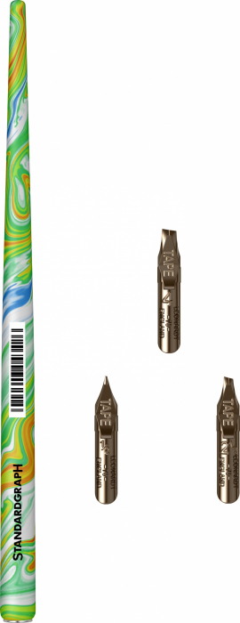 Set Starter KIT Scris Italic 1,5, 2,5 si 4 mm, Standardgraph [2]