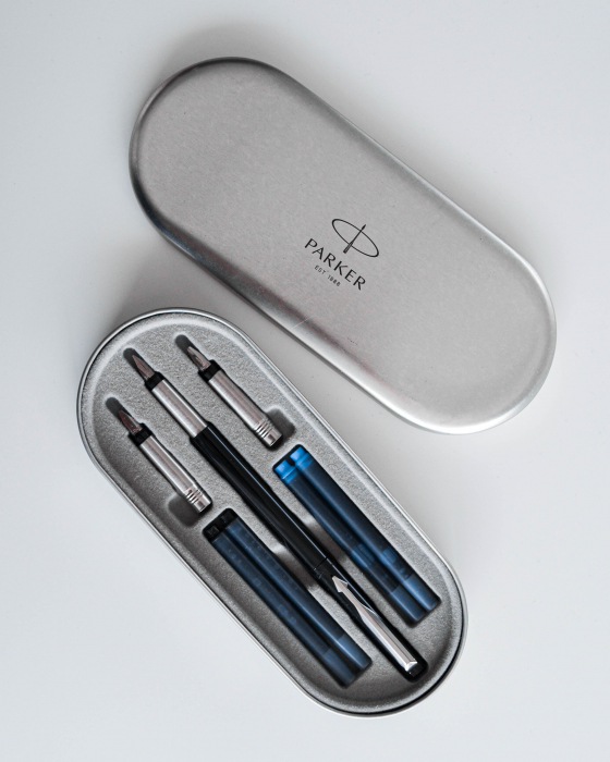 Set Vector Caligrafie Negru, Parker [2]