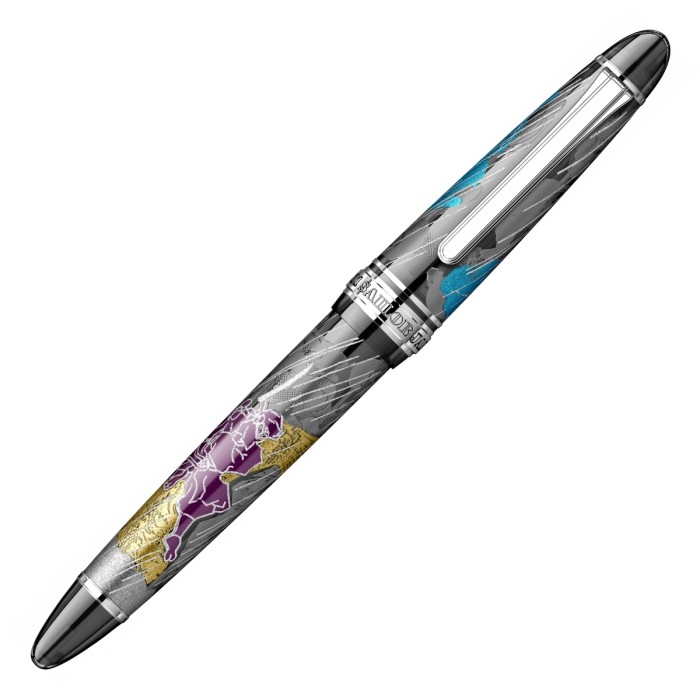Stilou 1911 Standard Size Ninja II Yuubi Maki-e Shachihoko RHT 14K​​​​​​​, Sailor [5]