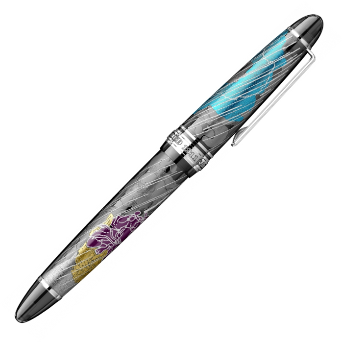 Stilou 1911 Standard Size Ninja II Yuubi Maki-e Shachihoko RHT 14K​​​​​​​, Sailor [8]