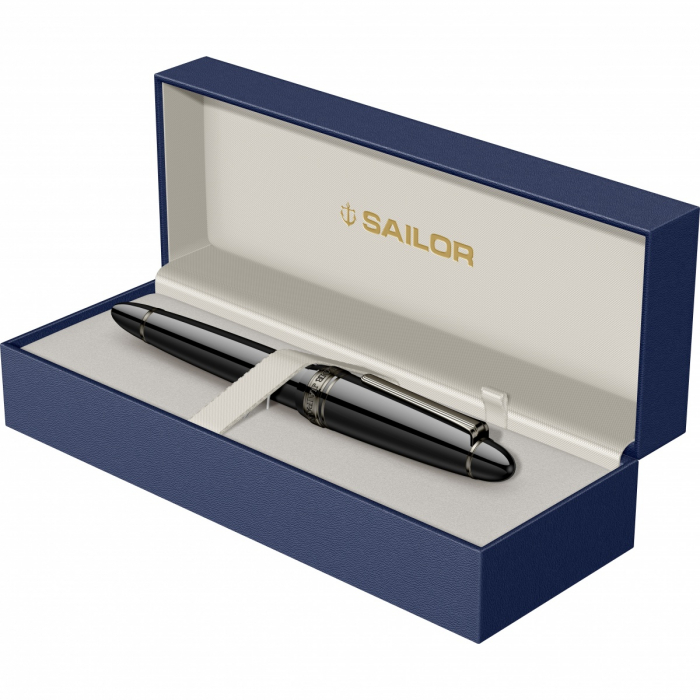 Stilou 1911L Black Luster GMT Large Size 21K Sailor [2]
