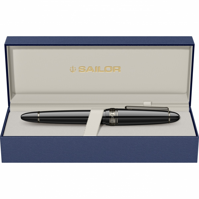 Stilou 1911L Black Luster GMT Large Size 21K Sailor [10]