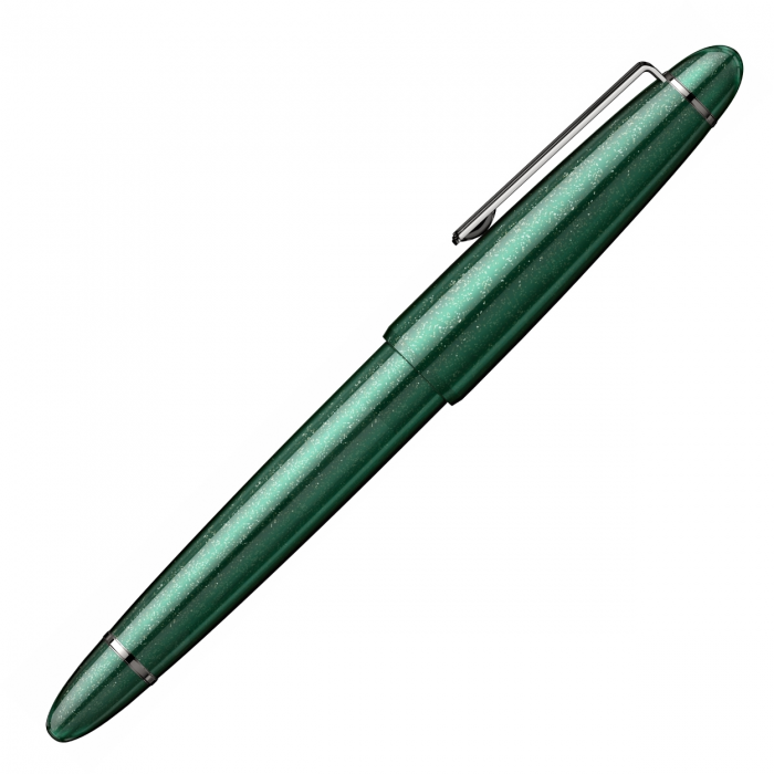 Stilou 1911L Ringless Galaxy Crab Nebula Green GMT 21K, Sailor [5]