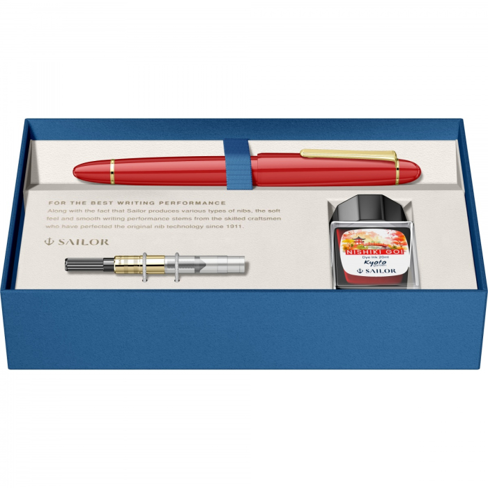 Stilou 1911L Ringless LE Kyoto Garden Nishiki Goi GT Large Size 21K, Sailor [6]