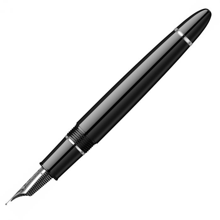 Stilou 1911L Simply Black RHT Ringless Large Size 21K, Sailor [3]