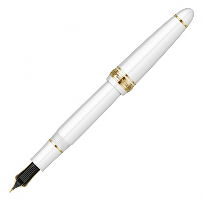 Stilou 1911L White GT Large Size 21K, Sailor [7]