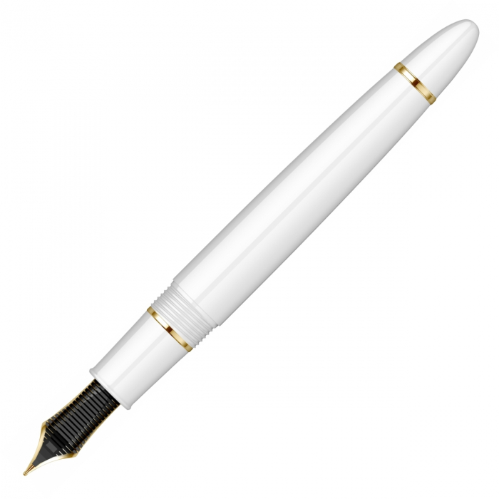 Stilou 1911L White GT Large Size 21K, Sailor [6]