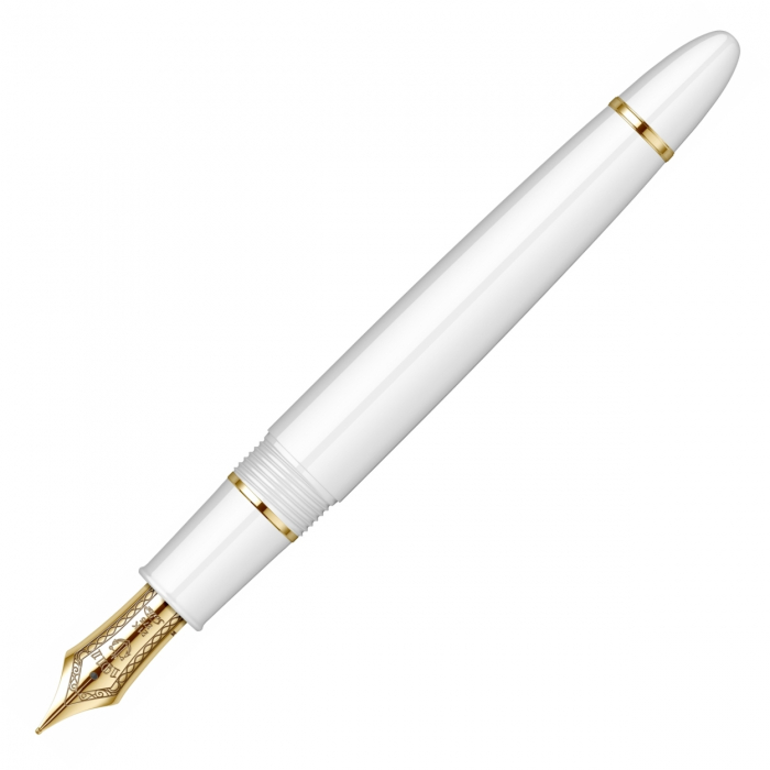 Stilou 1911L White GT Large Size 21K, Sailor [5]