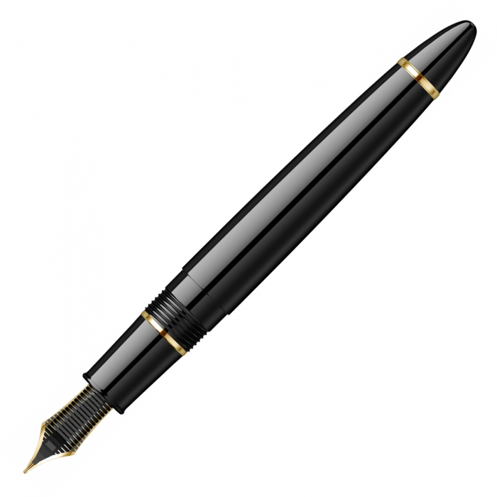 Stilou 1911S Black GT Standard Size 14K, Sailor [7]