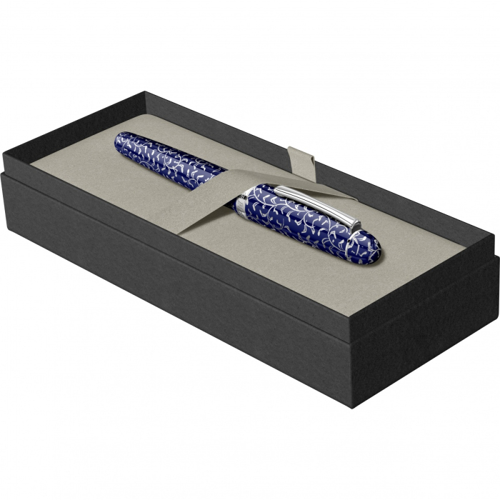 Stilou #3776 Century Celluloid Chinkin Karakusa M, Platinum  [6]