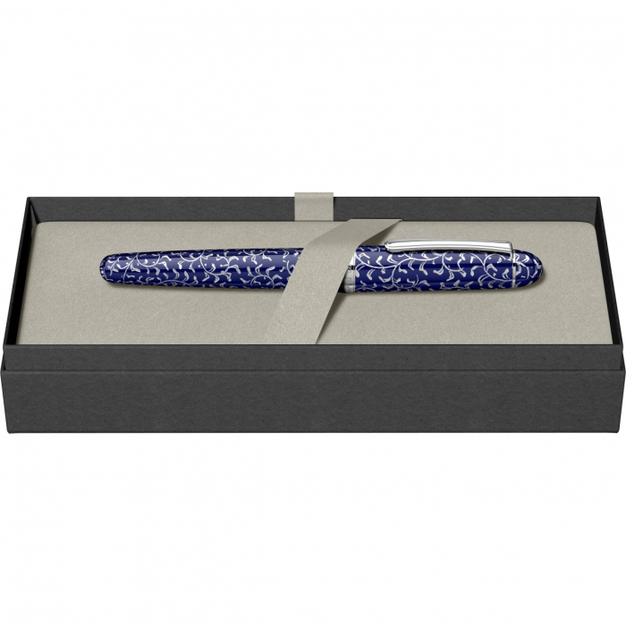 Stilou #3776 Century Celluloid Chinkin Karakusa M, Platinum  [4]