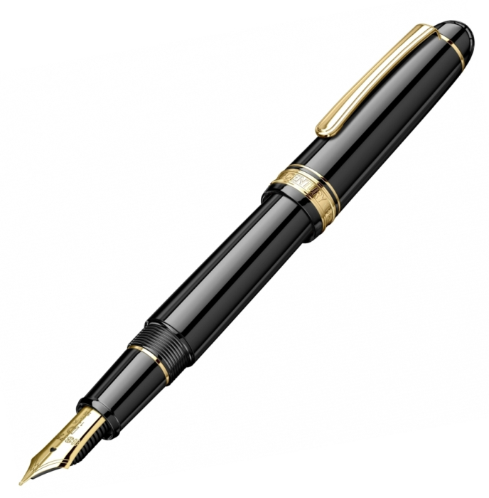 Stilou #3776 CENTURY Black In Black 14K, Platinum [6]