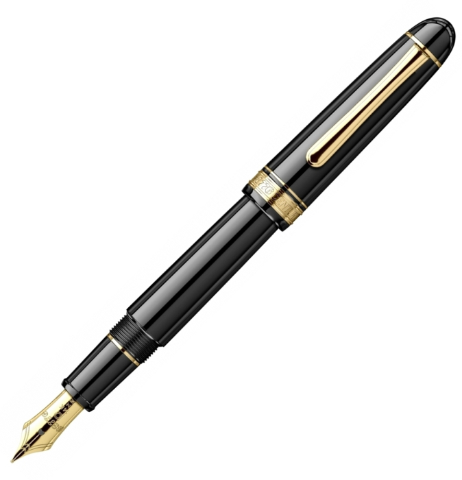 Stilou #3776 CENTURY Black In Black 14K, Platinum [1]