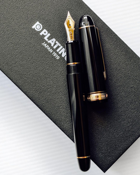 Stilou #3776 CENTURY Black In Black 14K, Platinum [2]