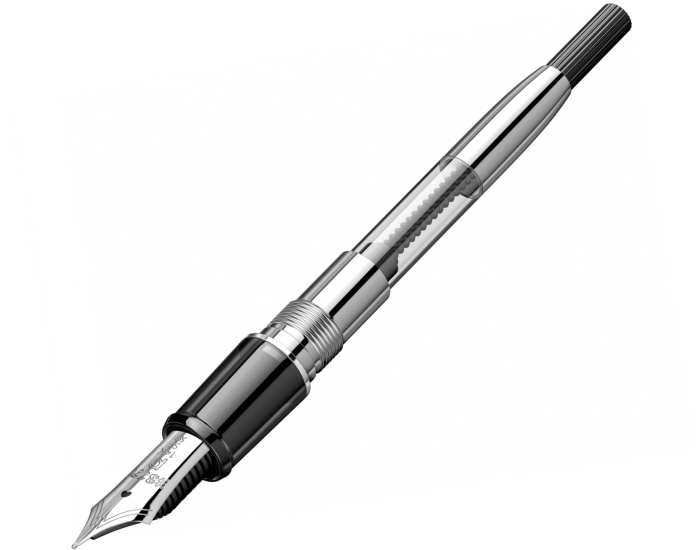Stilou #3776 CENTURY  Black Diamond RHT 14K, Platinum [11]
