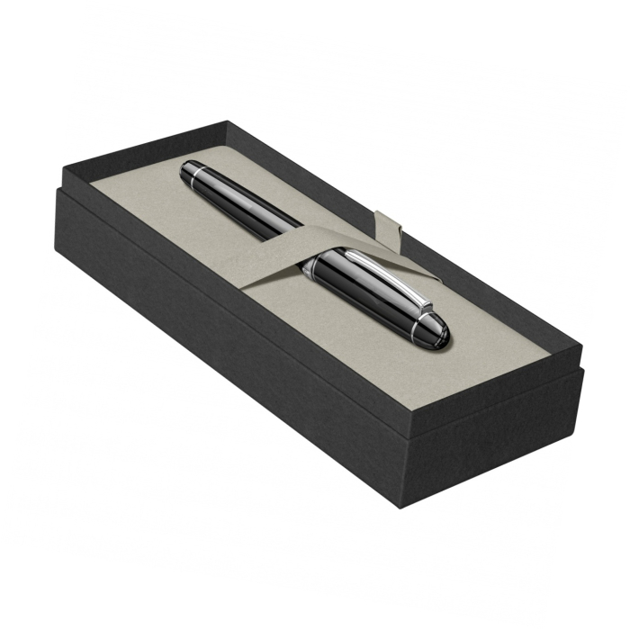 Stilou #3776 CENTURY  Black Diamond RHT 14K, Platinum [4]