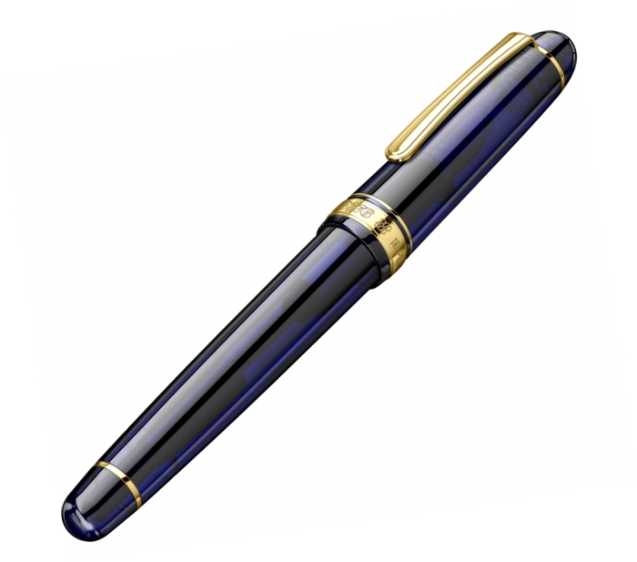 Stilou #3776 Century Chartres Blue 14K, Platinum [7]