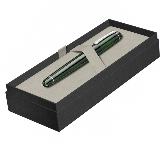 Stilou #3776 Century Laurel Green 14K, Platinum [2]