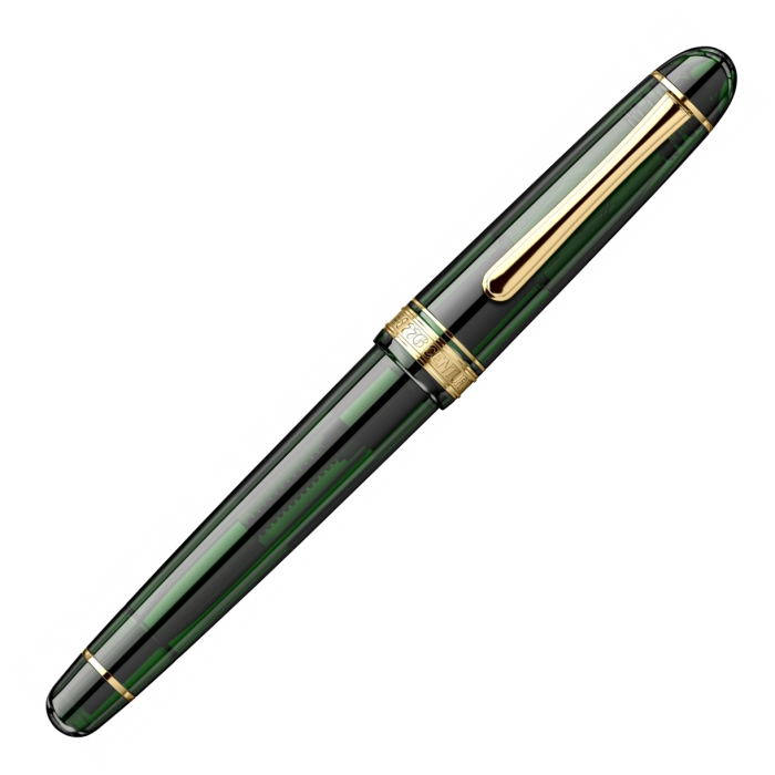 Stilou #3776 Century Laurel Green 14K, Platinum [3]