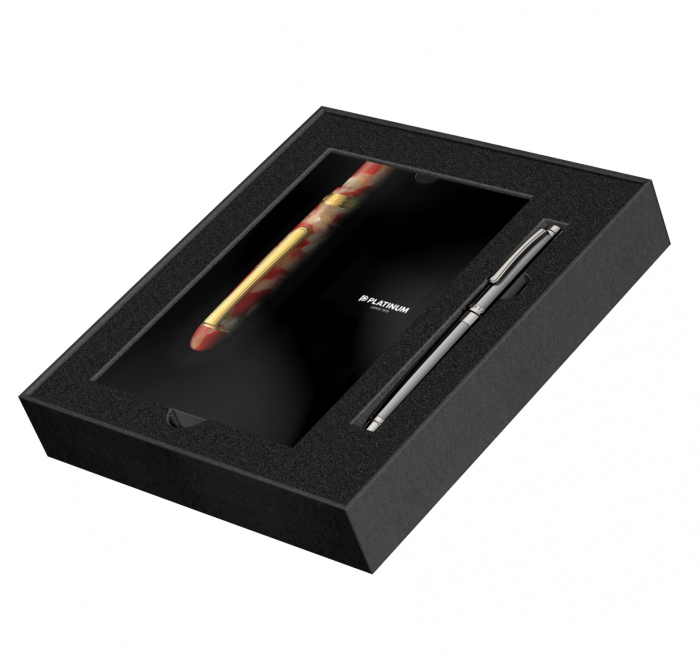 Stilou #3776 Century LE Travia GMT 0.5 M 14k, Platinum [2]