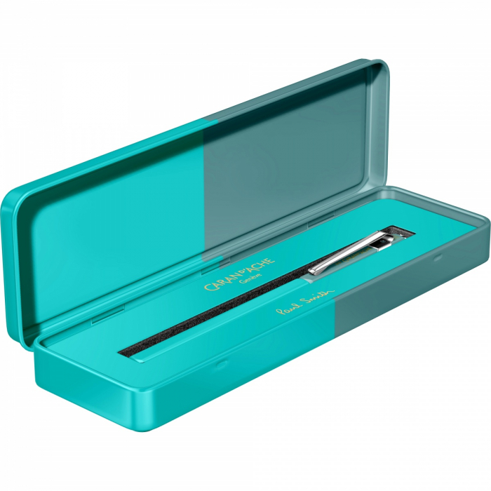 Stilou 849 Paul Smith LE No.4 Cyan Blue and Steel Blue CT, Caran d'ache [6]