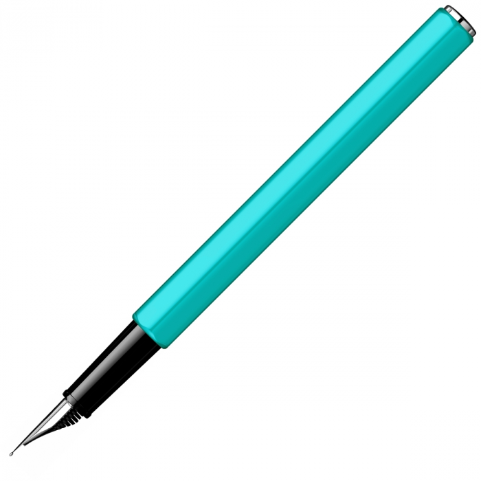 Stilou 849 Paul Smith LE No.4 Cyan Blue and Steel Blue CT, Caran d'ache [8]