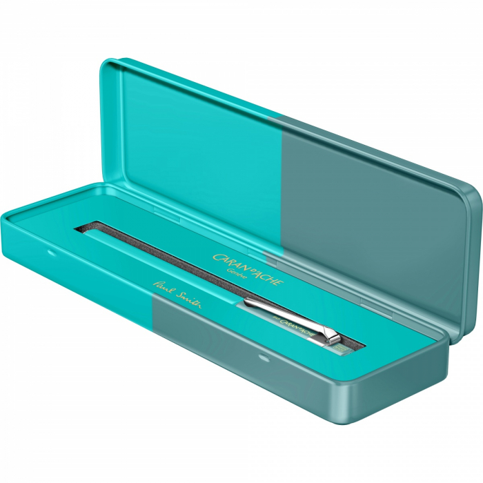Stilou 849 Paul Smith LE No.4 Cyan Blue and Steel Blue CT, Caran d'ache [2]